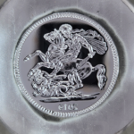 St.George slaying the dragon, coin die for coin making