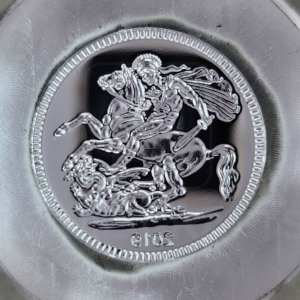 St.George slaying the dragon, coin die for coin making